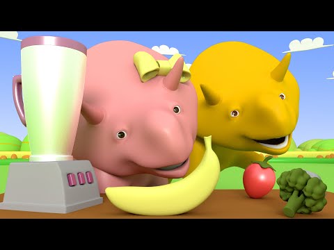 Lerne mit Dino - Lerne Farben Mit Lollies - Dino dem Dinosaurier 👶 Lehrreiche Cartoons für Kinder