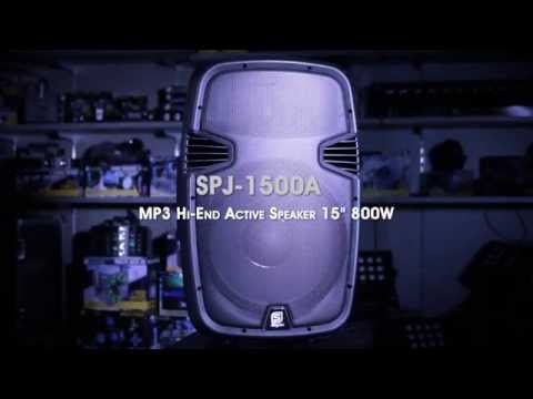 Skytec SPJ-1200ABT MP3 Hi-End BT Active Speaker 12