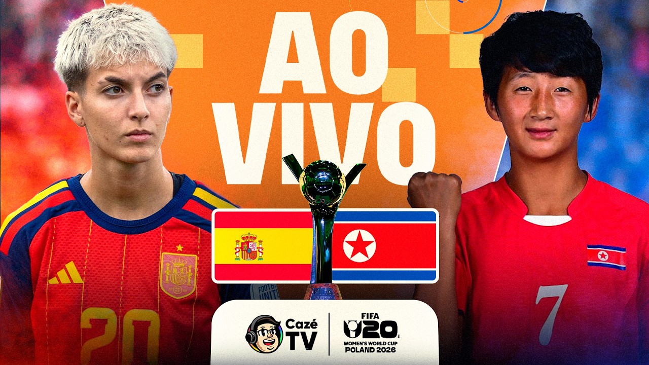 JOGO COMPLETO: ESPANHA X COREIA DO NORTE | FINAL DA COPA DO MUNDO FEMININA SUB-20 FIFA 2026