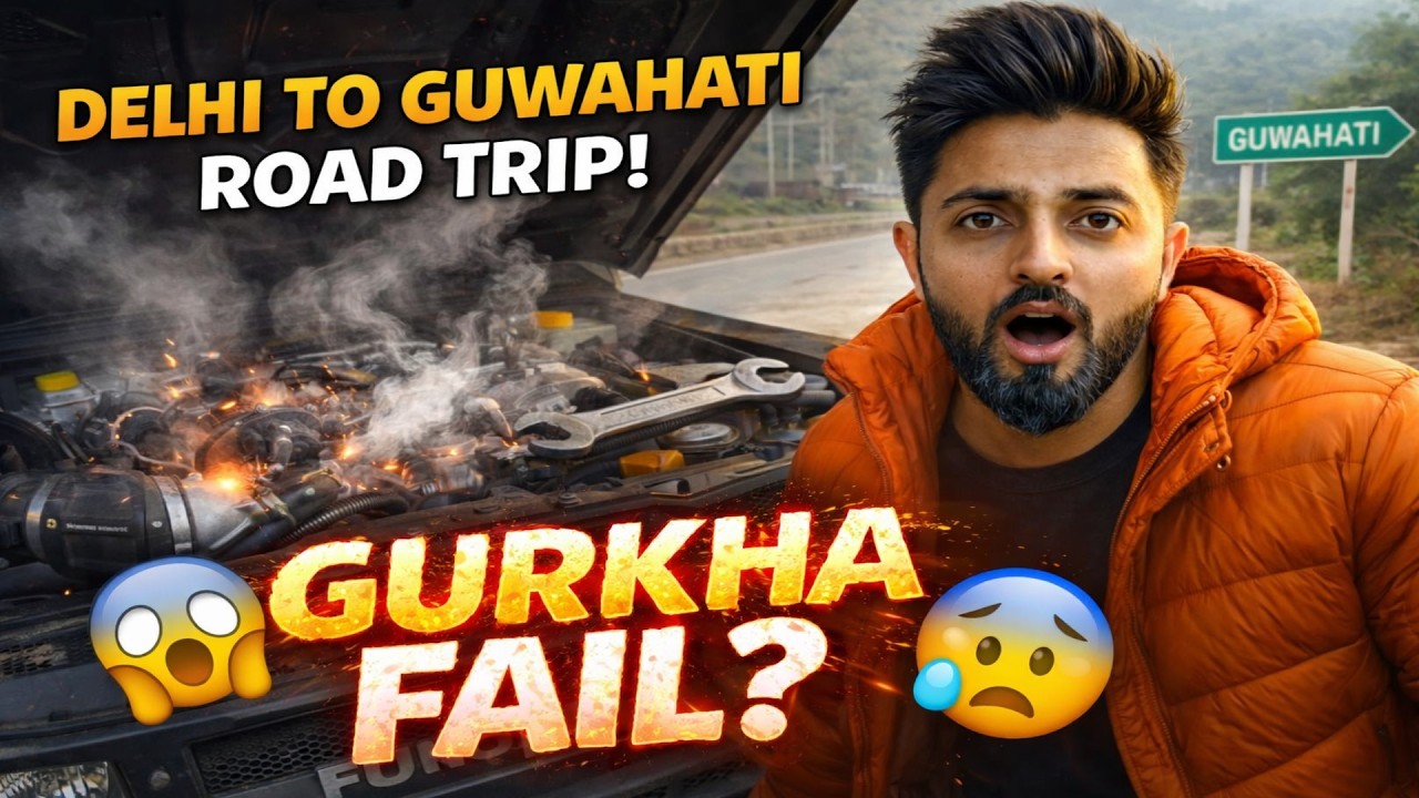 PAHUCHNE SE PEHLE GURKHA KHARAB?😰 DELHI TO GUWAHATI! ROAD TRIP TO NORTH EAST😱 EP.3