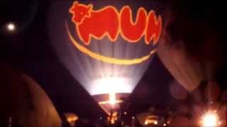 preview picture of video 'Heißluftballon  und Drachenfestival in Reinheim 2014'