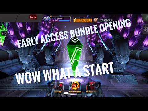 10 Shots at 6 Star Mr. Negative, EARLY ACCESS Cavalier Crystal opening| MCOC Crystal opening