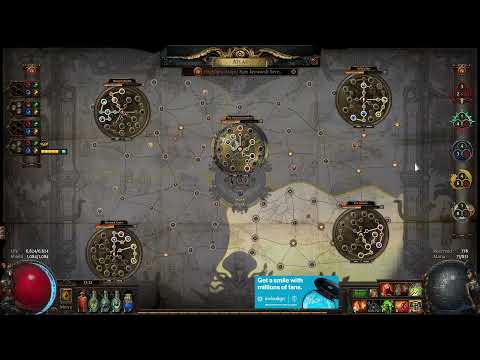 ⚡ POE 3.16 ⚡Lightee7 - Atlas Passives 3.16