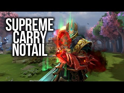 SUPREME CARRY OG NOTAIL WRAITH KING DOTA 2 7.01
