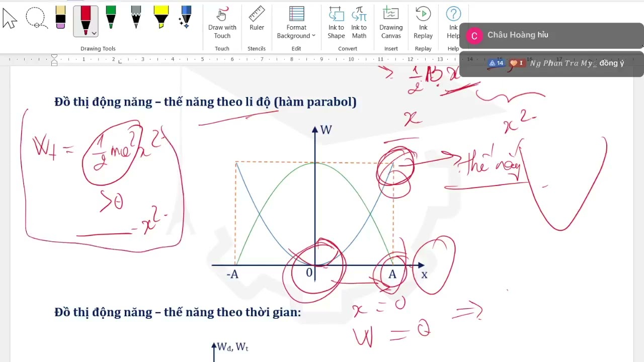 [Lớp 11] Buổi 11. Năng lượng con lắc lò xo