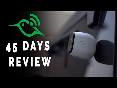 Netgear Arlo PRO Security Camera Review!