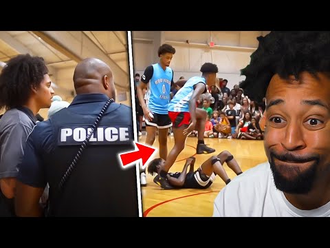 This AAU Game Got So Physical The POLICE Pulled Up!