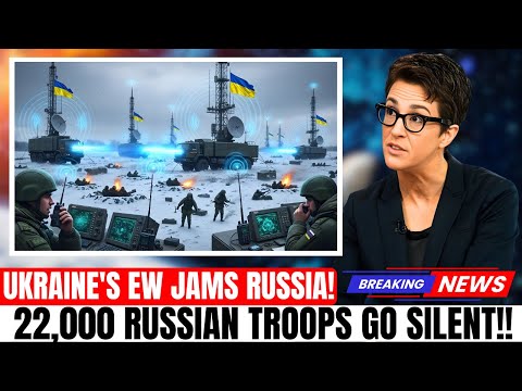 Ukraine's Electronic Warfare JAMS Russian Communications—22,000 Troops Go Silent
