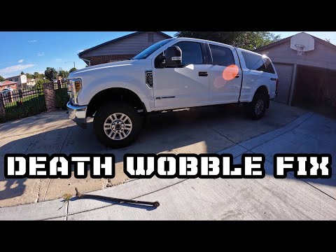 Ford F250 Death Wobble Fix | PMF Adjustable Track Bar