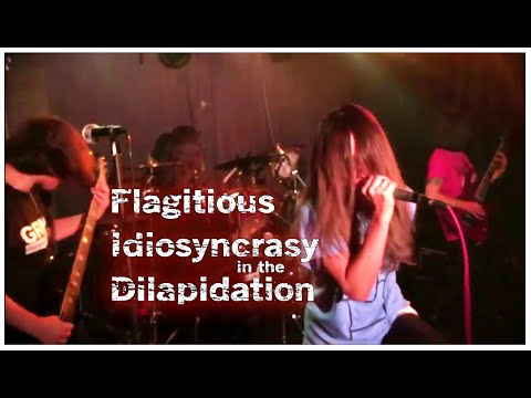 FLAGITIOUS IDIOSYNCRASY IN THE DILAPIDATION @中野MOONSTEP // Tokyo / 12 / 4/ 2016