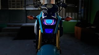 Msx 2022 Độ Bi Cầu B11 55w Sáng Cực Ngon kèm Passing Sấm Sét tại T23Shop Cần Thơ