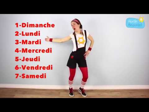 la Comptine de la Semaine #11- "Sept jours de la semaine"- Abeille Beausoleil