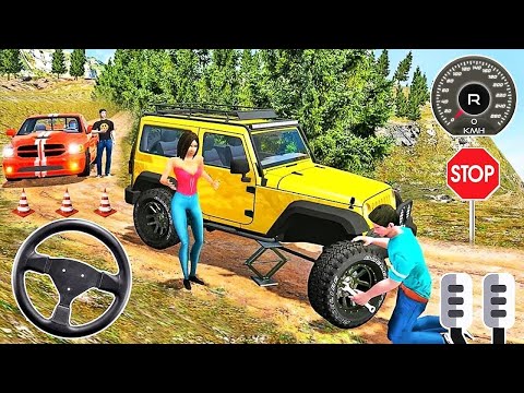 Offroad SUV Driving Simulator - Ultimate 4x4 Hill Mountain Drive Jeep - Android GamePlay