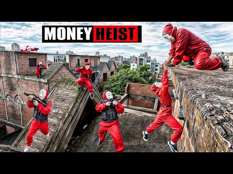 PARKOUR VS MONEY HEIST! 6 | BAD GUYS: No ESCAPE, POLICE closed all exits (BELLA CIAO REMIX) Epic POV