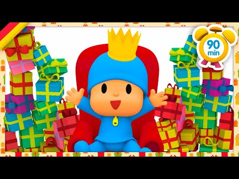 🎂 POCOYO DEUTSCH - Geburtstagsfeier und Geschenke [ 90 minuten ] | CARTOONS und SERIEN für KINDER