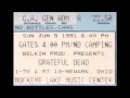 Grateful Dead - Let It Grow 6-9-91 