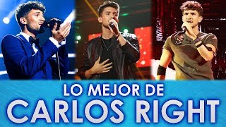 OT 2018 | 🦇 Top 9 actuaciones de CARLOS RIGHT 🦇