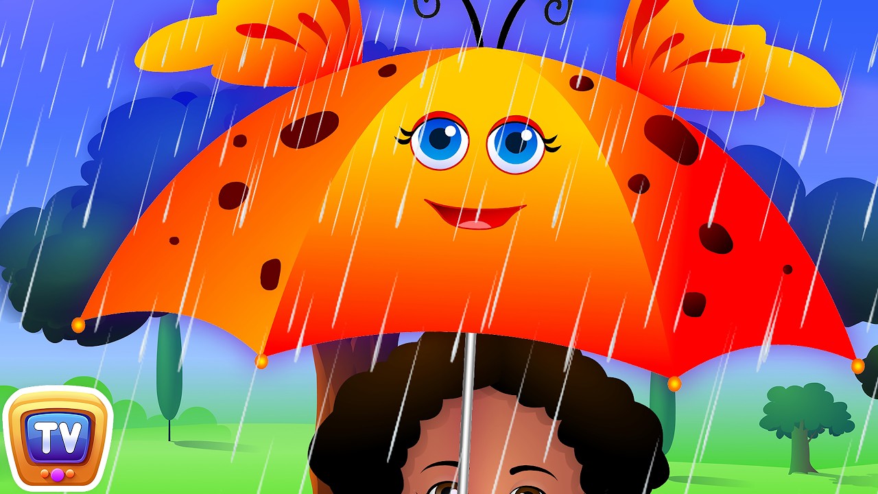 Rain, Rain, Go Away Nursery Rhyme With Lyrics - Cartoon Animation Rhymes & Songs for Children