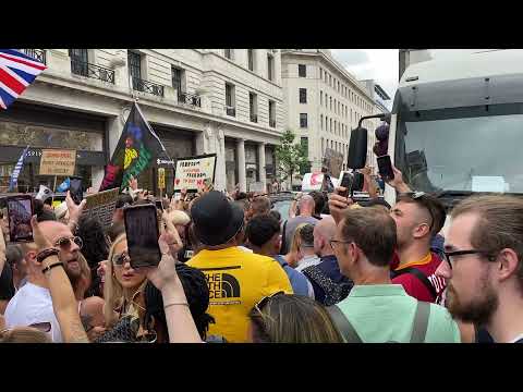 #standingforfreedom protest London 26-6-2021 #uniteforfreedom part 2