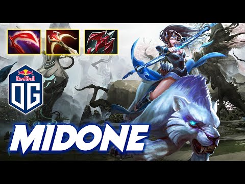 OG.MidOne Mirana - ARROW SNIPER - Dota 2 Pro Gameplay [Watch & Learn]