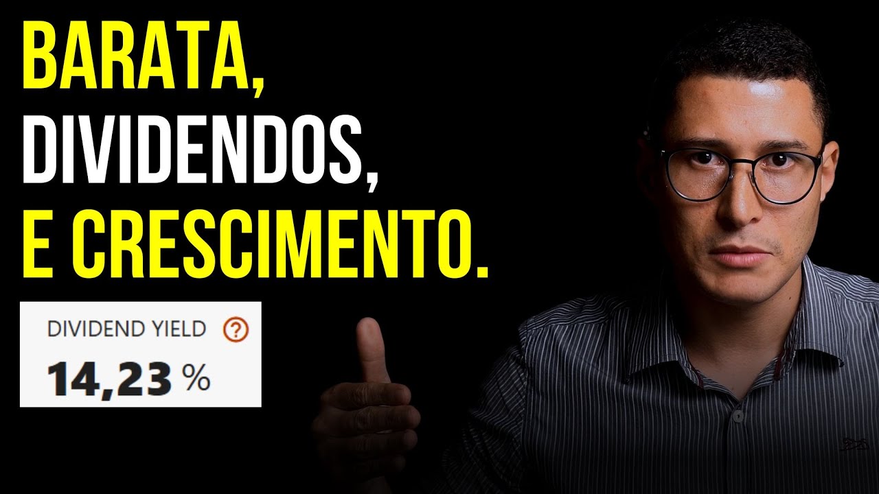 AÇÃO BARATA, PAGANDO bons DIVIDENDOS e com potencial de CRESCIMENTO? (BRBI11)