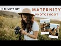 DIY Maternity Photoshoot With Just A Tripod How To Capture Beautiful Pregnancy Photos In 5 Minutes