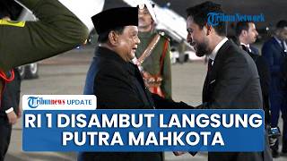 Prabowo Tiba di Yordania, Putra Mahkota Sambut Hangat Tunggu Langsung di Bawah Tangga Pesawat