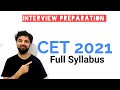 CET 2021 Full Syllabus New Pattern Lets Ruttofy The Syllabus
