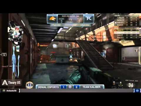UMG Orlando 2015: Team Kaliber vs Denial Esports(Map 2)