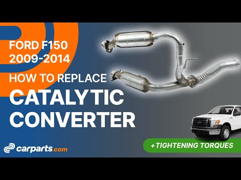 How to replace the Catalytic Converter 2009-2014 Ford F150