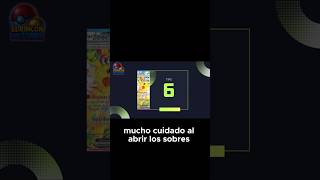 Abre tus sobres Pokémon con cuidado para no dañar tus cartas favoritas #pokemon #tarjetaspokemon