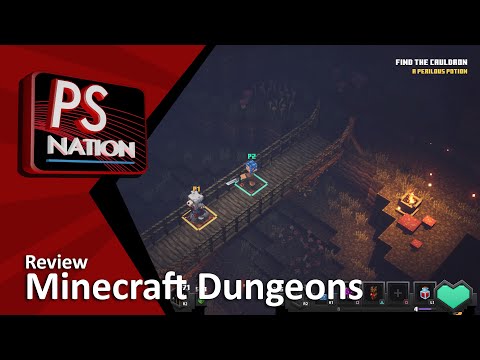 INSANELY AWESOME!! Minecraft Dungeons - Game Review!