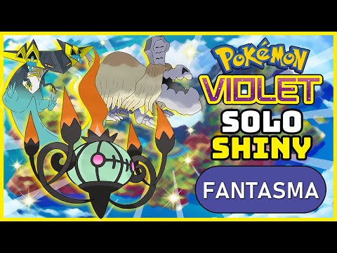 Pokémon Violet But I Can Only Use Ghost SHINY Pokémon!? (Not Terastal phenomenon) | Gran Autor.
