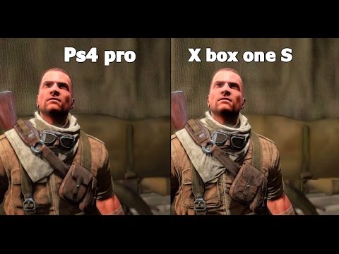PS4 PRO & X-BOX ONE S GRAPHIC COMPARISON .