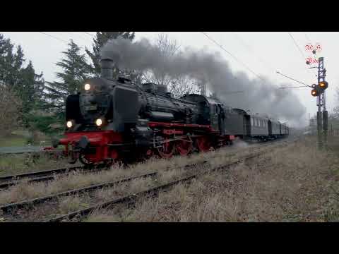 Preußische P8 Power im Angertal! Railflex Nikolausfahrt mit 38 2267
