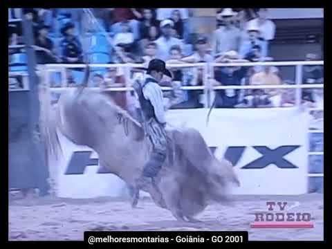 🇧🇷 Luciano Cesar Linares x Território - Goiânia 2001 | Mundial Toyota #rodeio #rodeo