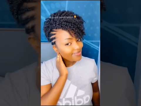 Natural two strand twists updo!#hairstyle #hair #top #twists #mosesbliss #mariewiseborn #music