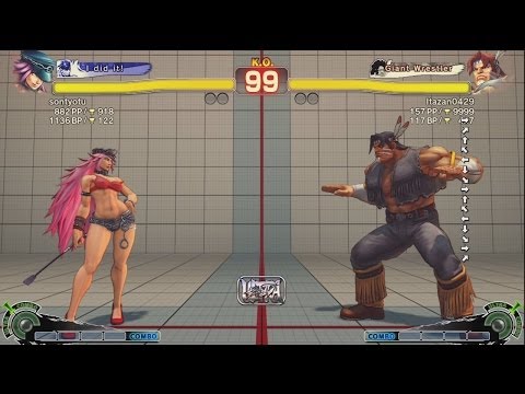 Sontyotu (Poison) vs Itazan (Hawk) - USF4 Match *720p*