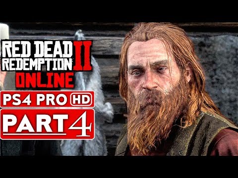 RED DEAD REDEMPTION 2 Online Gameplay Walkthrough Part 4 STORY MODE [1080p HD] - No Commentary