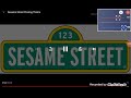 Sesame Street Closing Signs