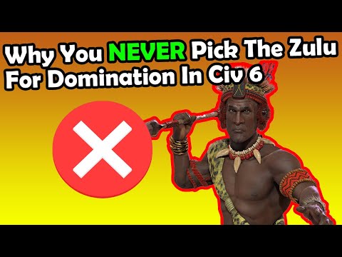 Civ 6 | Top 10 Domination Leaders In Civilization 6 | 10 Domination Leaders You DONT Know In Civ VI