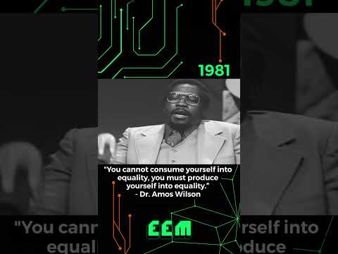 The Power of Mastery & Production | Dr. Amos Wilson