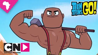 Teen Titans Go! | Tall Tale of John Henry | Cartoon Network Africa