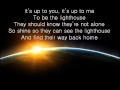 Anthem Lights - Lighthouse *LYRICS*