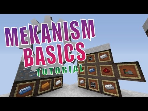 Mekanism Basic Tutorial