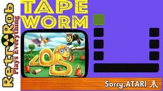 Sorry, Atari #25: Tape Worm for the Atari VCS Does Not Promote Weight Loss