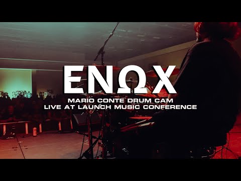 @ENOXband Mario Conte Drum Cam - Live at Launch Music Conference (Full Set)