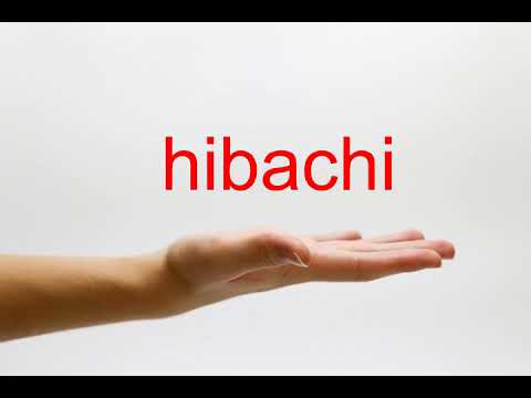 How to Pronounce hibachi - American English