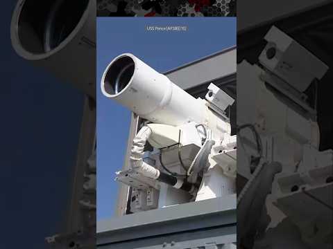 U.S. Navy's Laser Weapon System (LaWS) Test Fire