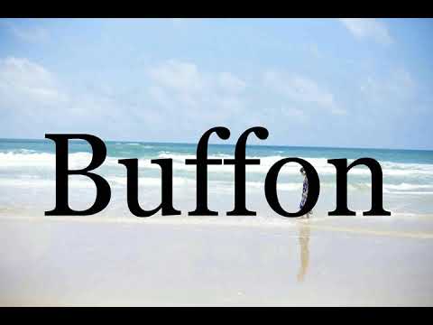 How To Pronounce Buffon🌈🌈🌈🌈🌈🌈Pronunciation Of Buffon